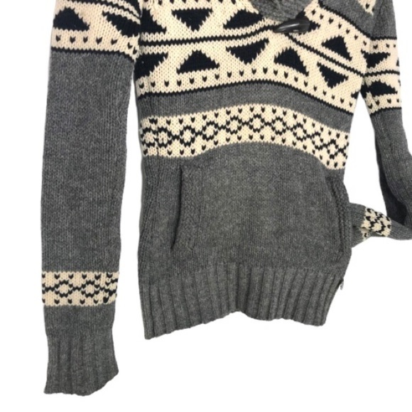 TNA Sea to Sky Pullover shawl collar Lambswool - Picture 2 of 8